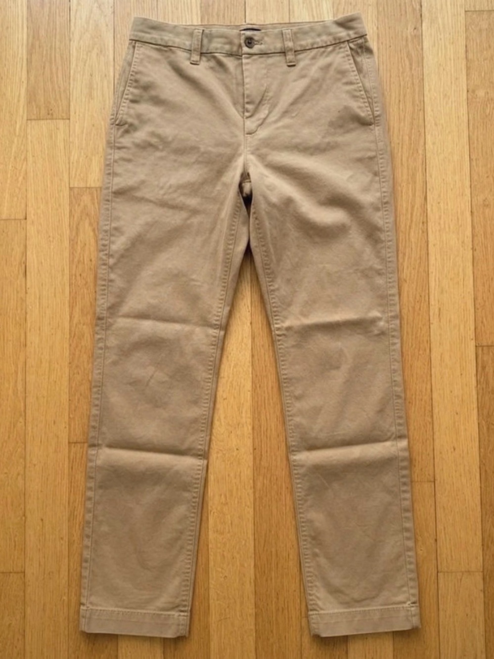 Women's Slim Chino Pants in Khaki